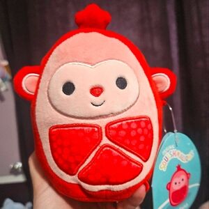 NWT Cardona The Pomegranate Monkey Squishmallow 5" Crossover Squad
